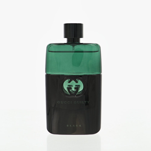Gucci Guilty Black By Gucci 3 Oz Eau De Toilette Spray For Men - Tester (737052626468)