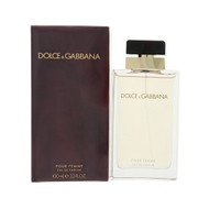 D & G Pour Femme By Dolce & Gabbana 3.3 Oz Eau De Parfum Spray For Women - Box (0737052598079)