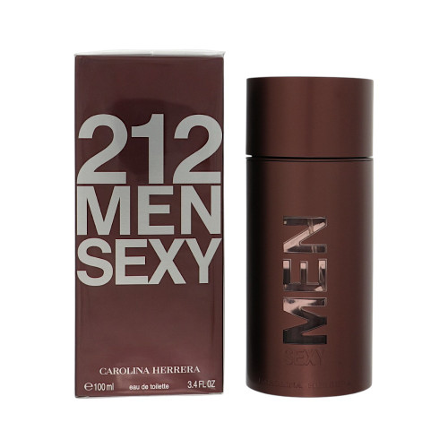 212 Sexy By Carolina Herrera 3.4 Oz Eau De Toilette Spray For Men - Box (8411061865583)