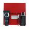 Intense Leather By Salvatore Ferragamo 3 Piece Set For Men: 3.4 Oz Eau De Parfum Spray, 0.34 Oz Eau De Parfum Spray, 3.4 Oz Shampoo & Shower Gel For Men - Gift Set (8052464896318)
