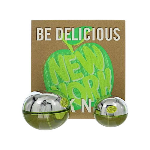 Be Delicious By Dkny 2 Piece Set For Women: 3.4 Oz Eau De Parfum Spray, 1 Oz Eau De Parfum Spray For Women - Gift Set (085715961013)