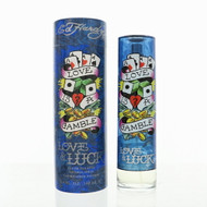 Ed Hardy Love & Luck By Christian Audigier 3.4 Oz Eau De Toilette Spray For Men - Box (0094922912176)