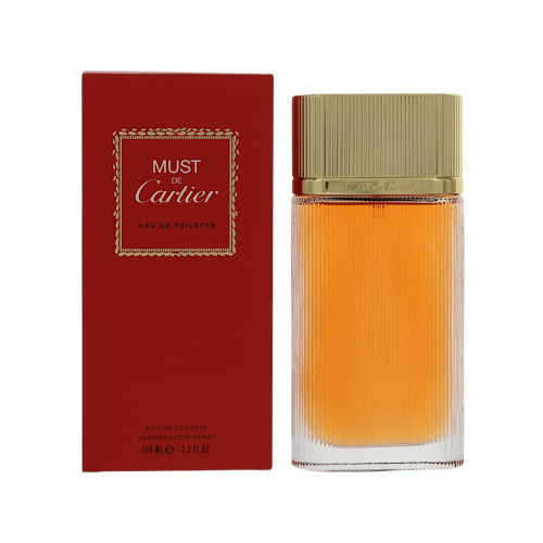 Must De Cartier By Cartier 3.3 Oz Eau De Toilette Spray For Women - Box (3432240005649)