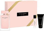 Narciso Rodriguez By Narciso Rodriguez 3 Piece Set For Women: 3.3 Oz Eau De Parfum Spray, 0.33 Oz Eau De Parfum Spray, 1.6 Oz Body Lotion For Women - Gift Set (3423222110765)