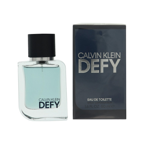 Defy By Calvin Klein 1.6 Oz Eau De Toilette Spray For Men - Box (3616301296683)