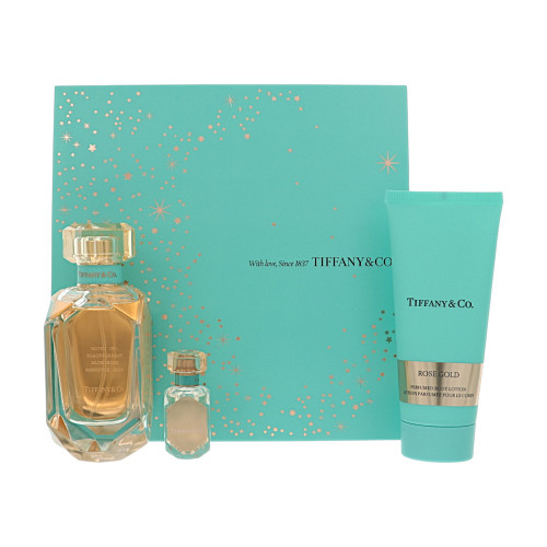 Rose Gold By Tiffany & Co. 2.5 Oz Eau De Parfum Spray For Women - Gift Set (3616306720688)