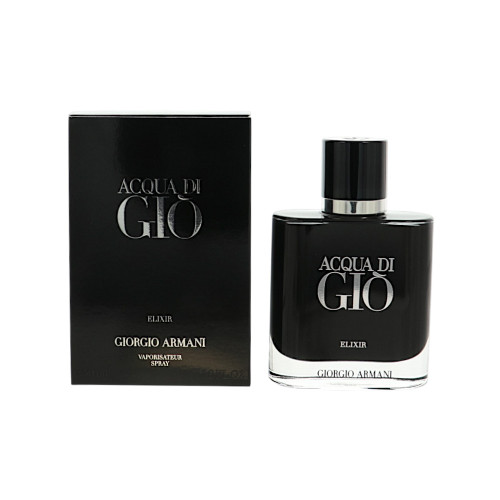 Acqua Di Gio Elixir By Giorgio Armani 1.6 Oz Parfum Spray For Men - Box (3614274143751)