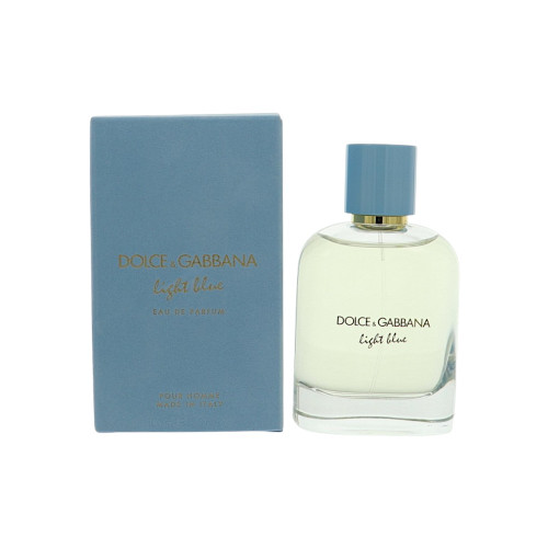 D&G Light Blue By Dolce & Gabbana 3.3 Oz Eau De Parfum Spray For Men - Box (8056669925705)