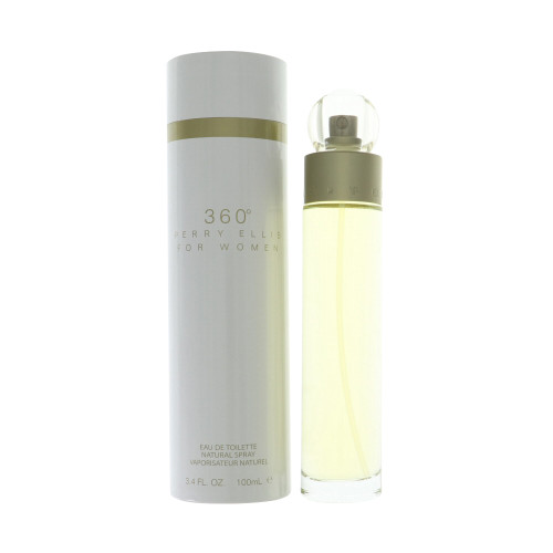 360° By Perry Ellis 3.4 Oz Eau De Toilette Spray For Women - Box (844061018075)