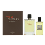 Terre D'hermes By Hermes 2 Piece Set For Men: 3.3 Oz Eau De Toilette Spray, 2.7 Oz Hair & Body Shower Gel For Men - Gift Set (3346130010630)