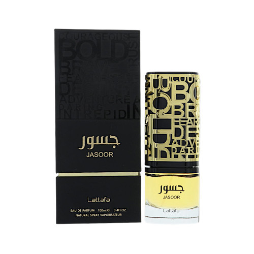 Jasoor By Lattafa 3.4 Oz Eau De Parfum Spray For Men - Box (6290360591513)