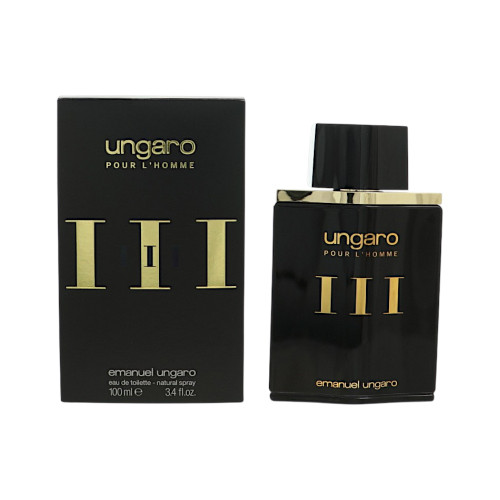 Ungaro Iii By Emanuel Ungaro 3.4 Oz Eau De Toilette Spray For Men - Box (646876631520)