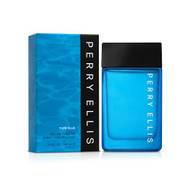 Perry Ellis Pure Blue By Perry Ellis 3.4 Oz Eau De Toilette Spray For Men - Box (844061012417)