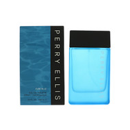 Pure Blue By Perry Ellis 3.4 Oz Eau De Toilette Spray For Men - Box (844061012417)