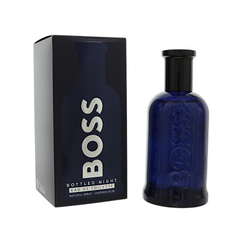 Boss Bottled Night By Hugo Boss 6.7 Oz Eau De Toilette Spray For Men - Box (737052488257)