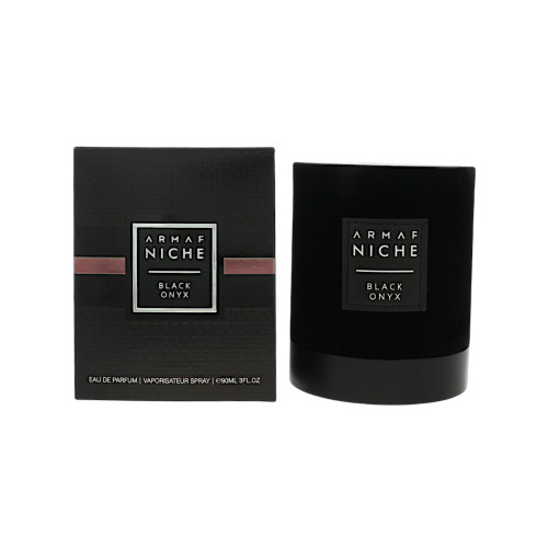 Niche Black Onyx By Armaf 3 Oz Eau De Parfum Spray For Men - Box (6085010041742)