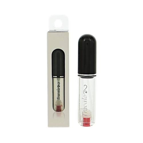 Perfume Pod Pure Black By Travalo 0.17 Oz Refillable Spray For Unisex - Box (850051608270)