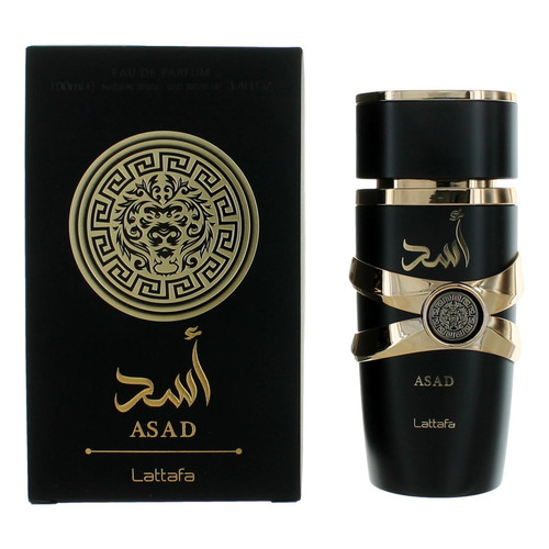 Asad By Lattafa 3.4 Oz Eau De Parfum Spray For Men - Box (6291108735411)