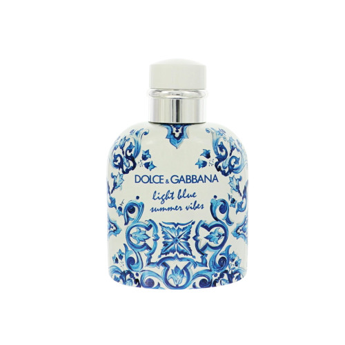 D&G Light Blue Summer Vibes By Dolce & Gabbana 4.2 Oz Eau De Toilette Spray For Men - Tester (8057971183531)