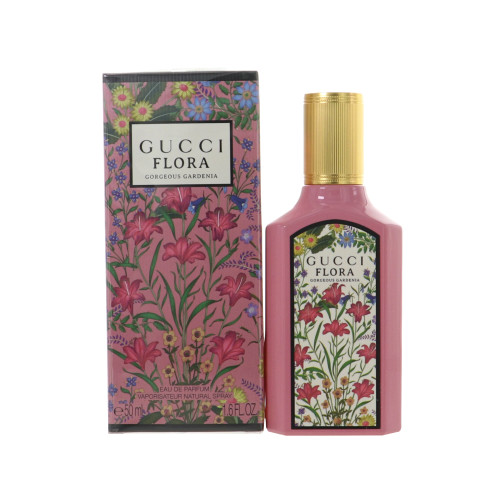Gucci Flora Gorgeous Gardenia By Gucci 1.6 Oz Eau De Parfum Spray For Women - Box (3616302022489)