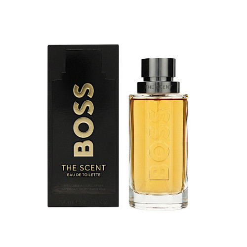 Boss The Scent By Hugo Boss 3.3 Oz Eau De Toilette Spray For Men - Box (3616305040480)