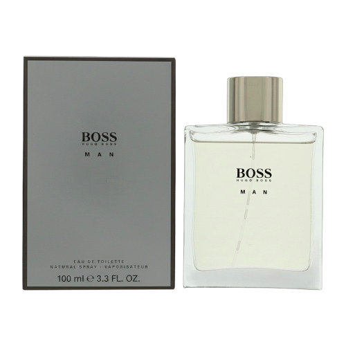 Boss Man By Hugo Boss 3.3 Oz Eau De Toilette Spray For Men - Box (3616301623359)
