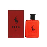 Polo Red By Ralph Lauren 4.2 Oz Eau De Toilette Spray For Men - Box (0604373878534)