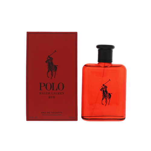 Polo Red By Ralph Lauren 4.2 Oz Eau De Toilette Spray For Men - Box (0604373878534)