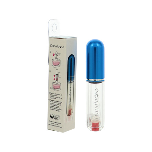 Perfume Pod Pure Blue By Travalo 0.17 Oz Refillable Perfume Atomizer For Unisex - Box (850051608256)