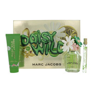 Daisy Wild By Marc Jacobs 3 Piece Gift Set For Women - 3.3 Oz Eau De Parfum Spray, 0.33 Oz Eau De Parfum Spray, 2.5 Oz Body Lotion For Women - Gift Set (3616306684164)
