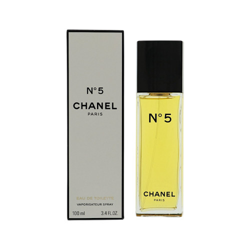 Chanel No. 5 By Chanel 3.4 Oz Eau De Toilette Spray For Women - Box (3145891054675)