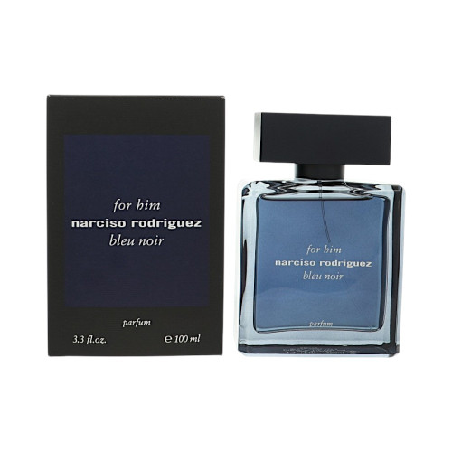 Narciso Rodriguez Bleu Noir By Narciso Rodriguez 3.3 Oz Parfum Spray For Men - Box (3423222056070)