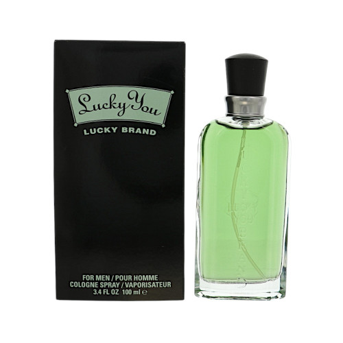 Lucky You By Liz Claiborne 3.4 Oz Eau De Cologne Spray For Men - Box (0098691014918)