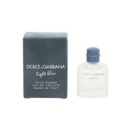 D&G Light Blue By Dolce & Gabbana 0.15 Oz Eau De Toilette Splash For Men - Mini (8057971183555)