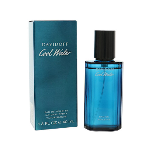 Cool Water By Davidoff 1.3 Oz Eau De Toilette Spray For Men - Box (3414202000510)