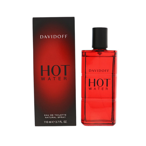 Hot Water By Davidoff 3.7 Oz Eau De Toilette Spray For Men - Box (3607344163773)