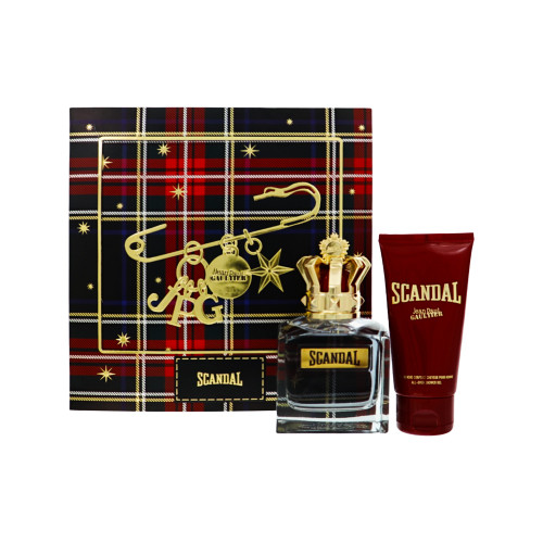 Scandal By Jean Paul Gaultier 2 Piece Set For Men: 3.4 Oz Eau De Toilette Spray, 2.5 Oz All-Over Shower Gel For Men - Gift Set (8435415113267)