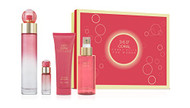 360 Degrees Coral By Perry Ellis 4 Piece Set For Women: 3.4 Oz Eau De Parfum Spray, 0.25 Oz Eau De Parfum Spray, 3 Oz Shower Gel, 4 Oz Body Mist Spray For Women - Gift Set (844061013322)
