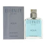 Eternity Aqua By Calvin Klein 6.7 Oz Eau De Toilette Spray For Men - Box (3607342378353)