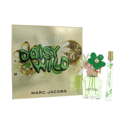 Daisy Wild By Marc Jacobs 2 Piece Gift Set For Women - 1.6 Oz Eau De Parfum Spray, 0.33 Oz Eau De Parfum Spray For Women - Gift Set (3616306684157)