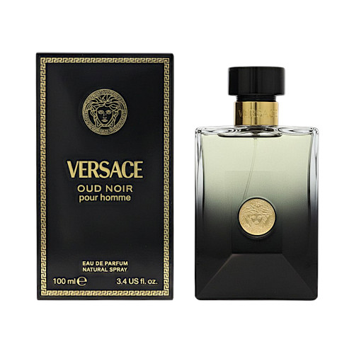 Versace Oud Noir By Versace 3.4 Oz Eau De Parfum Spray For Men - Box (8011003811274)