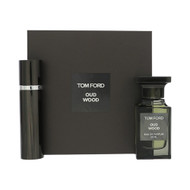Tom Ford Oud Wood By Tom Ford 2 Piece Gift Set For Men - 1.7 Oz Eau De Parfum Spray, 0.34 Oz Eau De Parfum Spray For Men - Gift Set (888066167109)