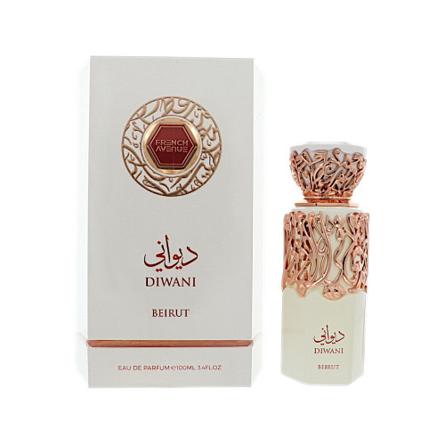 Diwani Beirut By French Avenue 3.4 Oz Eau De Parfum Spray For Men - Box (6290360376509)