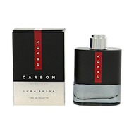 Prada Luna Rossa Carbon By Prada 0.3 Oz Eau De Toilette Splash For Men - Mini (3614274254556)