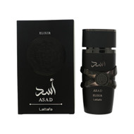 Asad Elixir By Lattafa 3.4 Oz Eau De Parfum Spray For Men - Box (6290362346548)