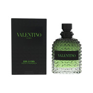 Born In Roma Green Stravaganza By Valentino 3.4 Oz Eau De Toilette Spray For Men - Box (3614274024807)