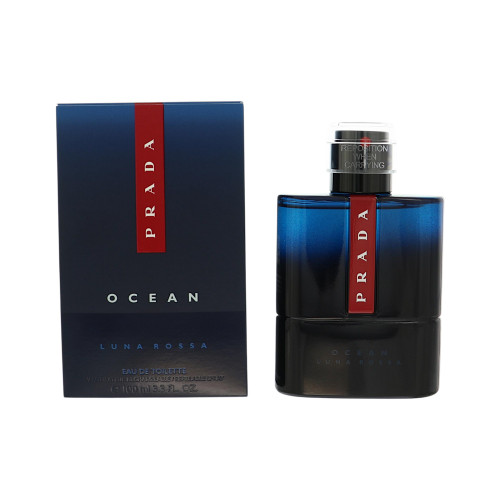 Luna Rossa Ocean By Prada 3.3 Oz Eau De Toilette Spray For Men - Box (3614273556620)