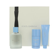 D&G Light Blue By Dolce & Gabbana 3 Piece Gift Set For Men - 3.38 Oz Eau De Toilette, 2.6 Oz Deodorant Stick, 1.69 Oz Shower Gel For Men - Gift Set (8054754403374)