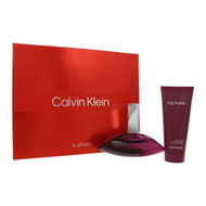 Euphoria By Calvin Klein 2 Piece Gift Set For Women - 3.3 Oz Eau De Parfum Spray, 3.3 Oz Body Lotion For Women - Gift Set (3616306130166)