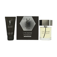 L'homme By Yves Saint Laurent 2 Piece Set For Men: 3.3 Oz Eau De Toilette Spray, 1.6 Oz All-Over Shower Gel For Men - Gift Set (3660732601509)
